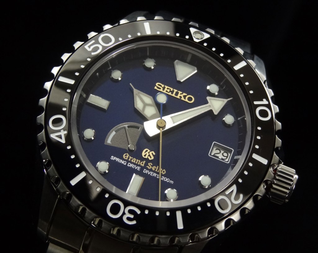 seiko - Grand Seiko diver's 200 SBGA071 LE - fond bleu ! Sbga071-11