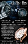 Grand Seiko Roadshow & Astron Release Party at AZ Fine Time