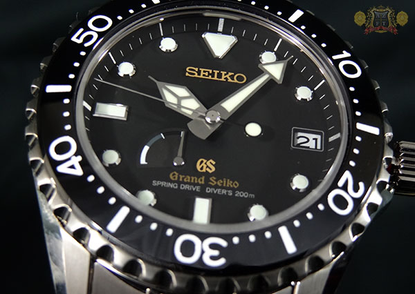 Grand Seiko Spring Drive Diver Titanium SBGA031 | AZ Fine Time Blog
