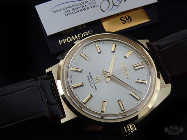 Grand Seiko 44GS Historical Collection Limited Edition 18k Yellow Gold SBGW044 